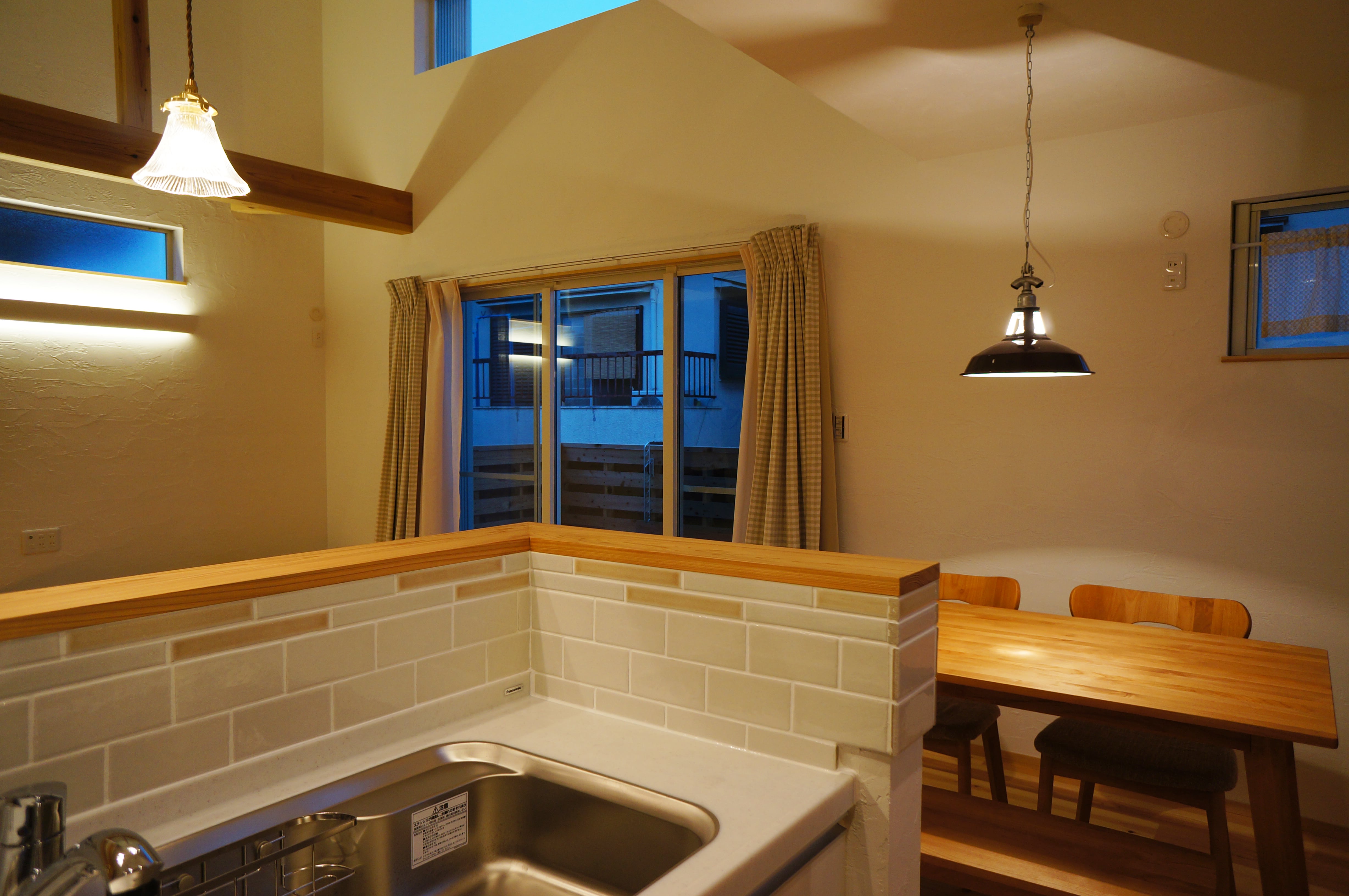 施工写真3枚目　丘の上のカフェ