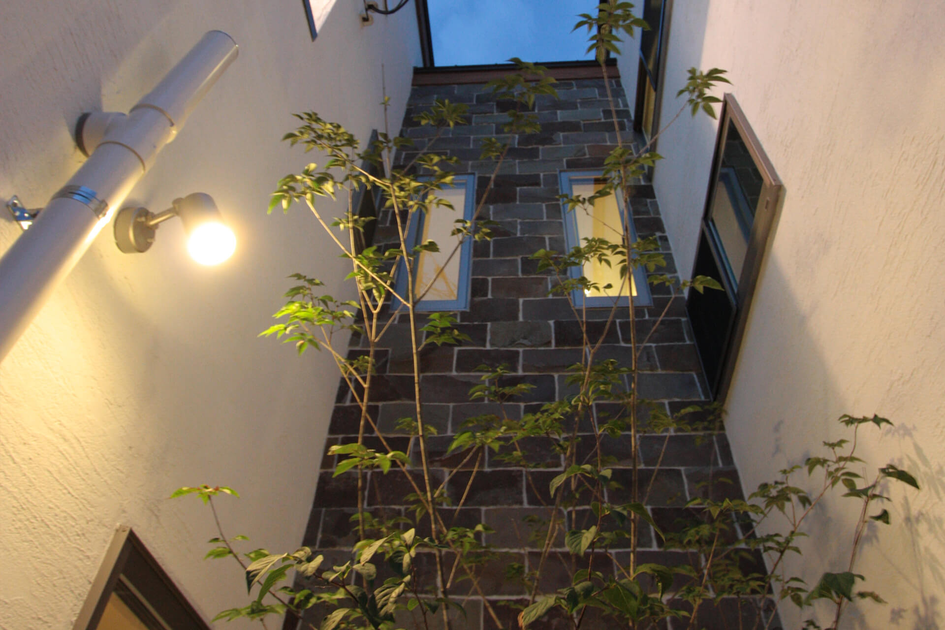 施工写真4枚目　Resort of the Forest