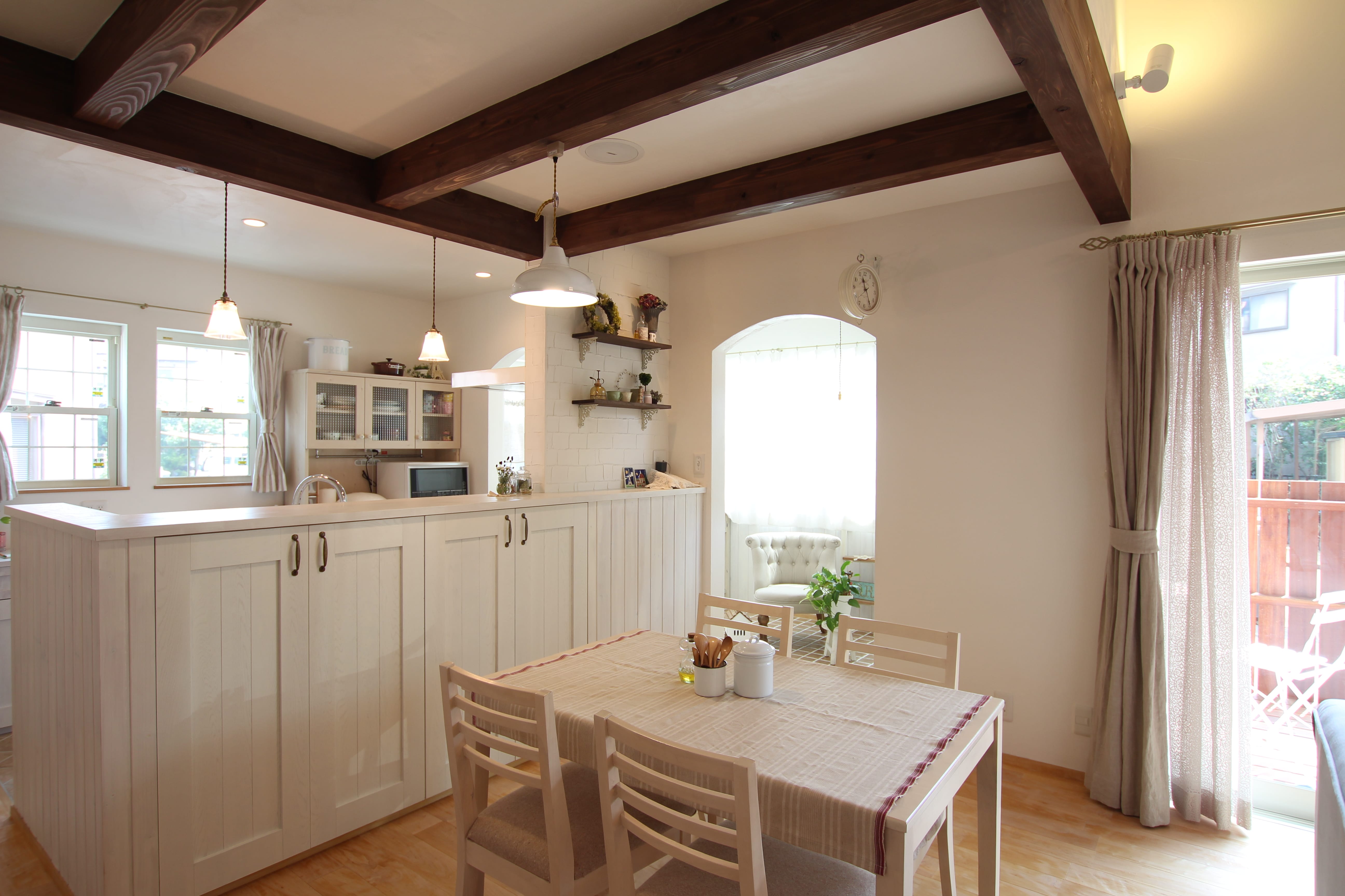 施工写真1枚目　スウィートフレンチのお家