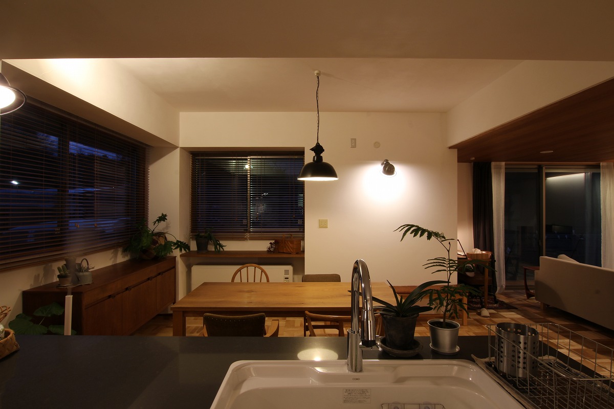 施工写真2枚目　コンテンポラリー・ヴィンテージ