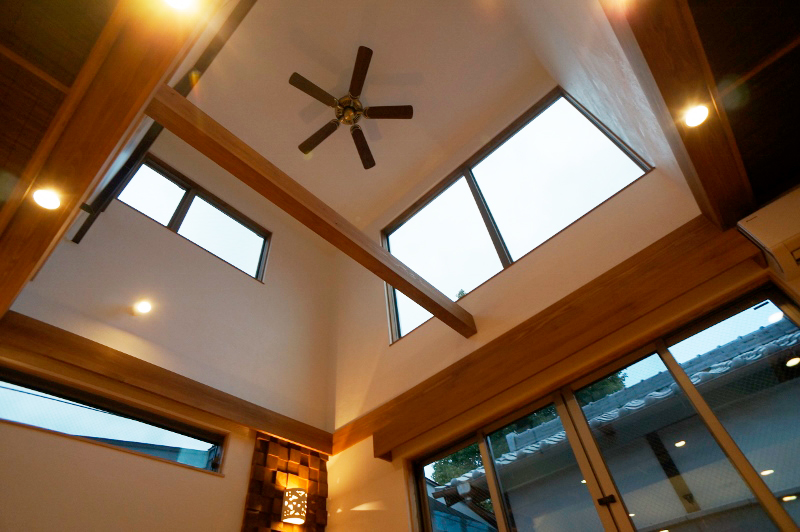 施工写真2枚目　バリ薫る、ヴィラスタイル