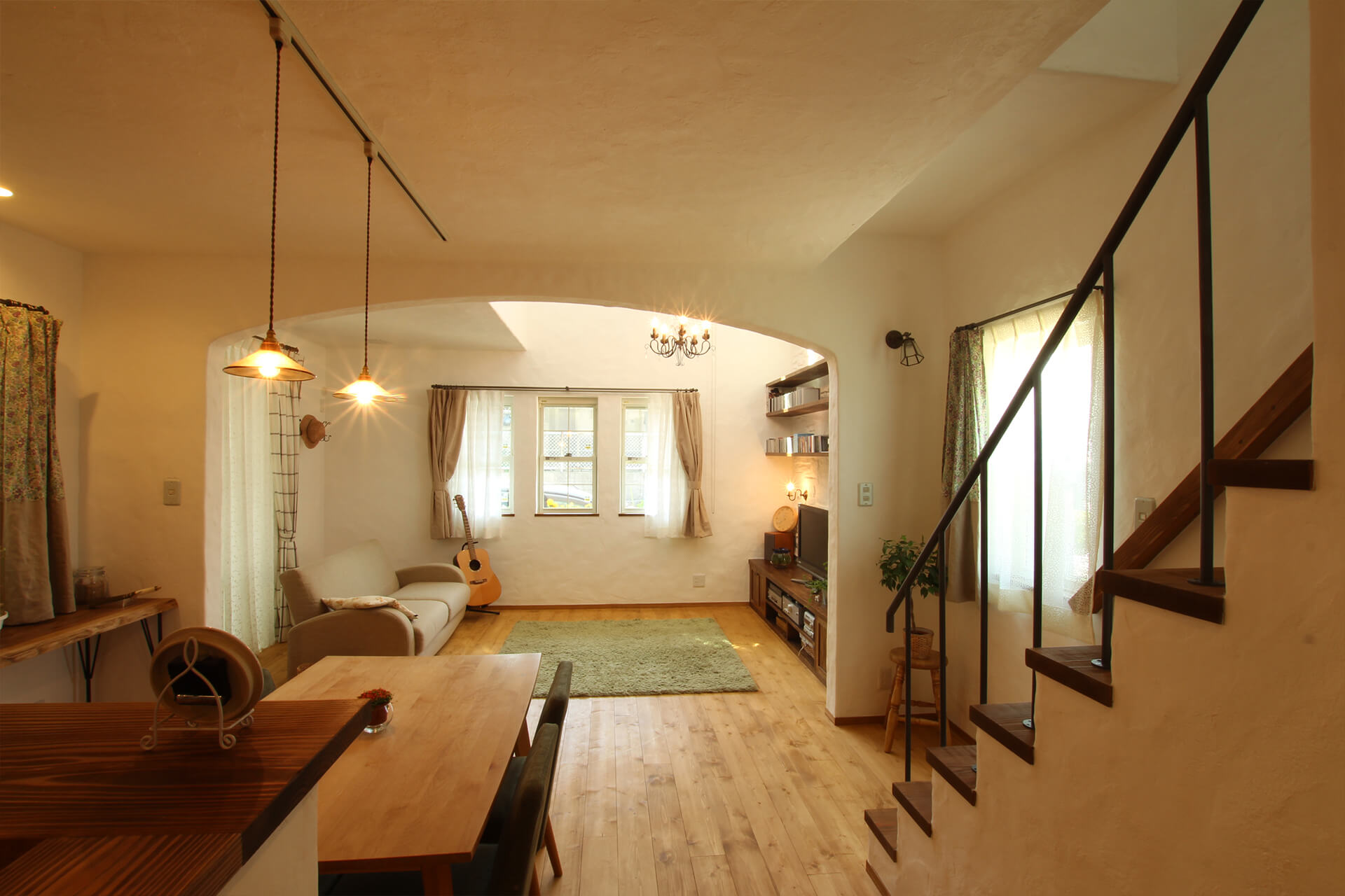 施工写真2枚目　Shabby French