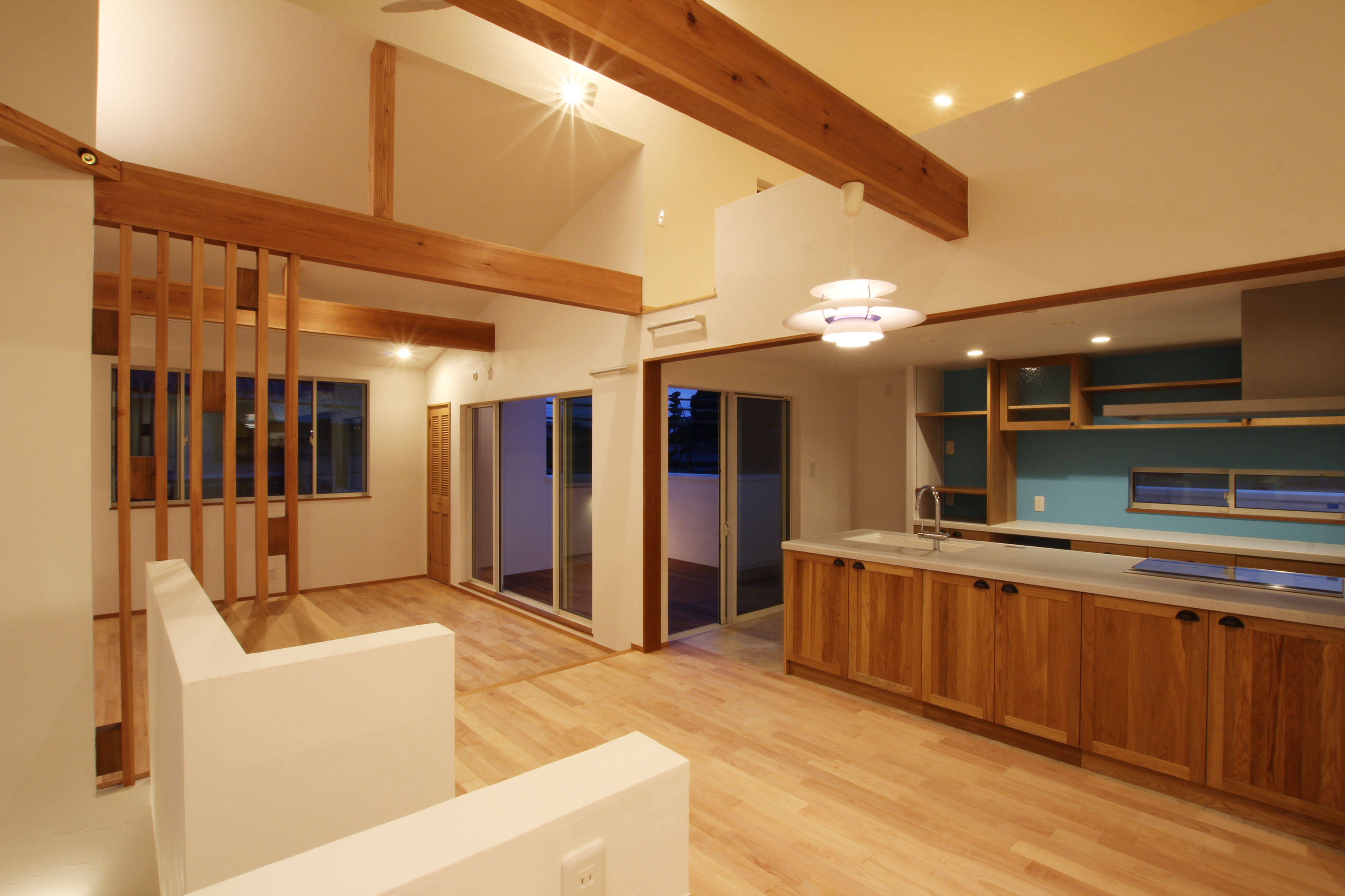 施工写真1枚目　ポップに彩るスカンジナビアンクラシカル 