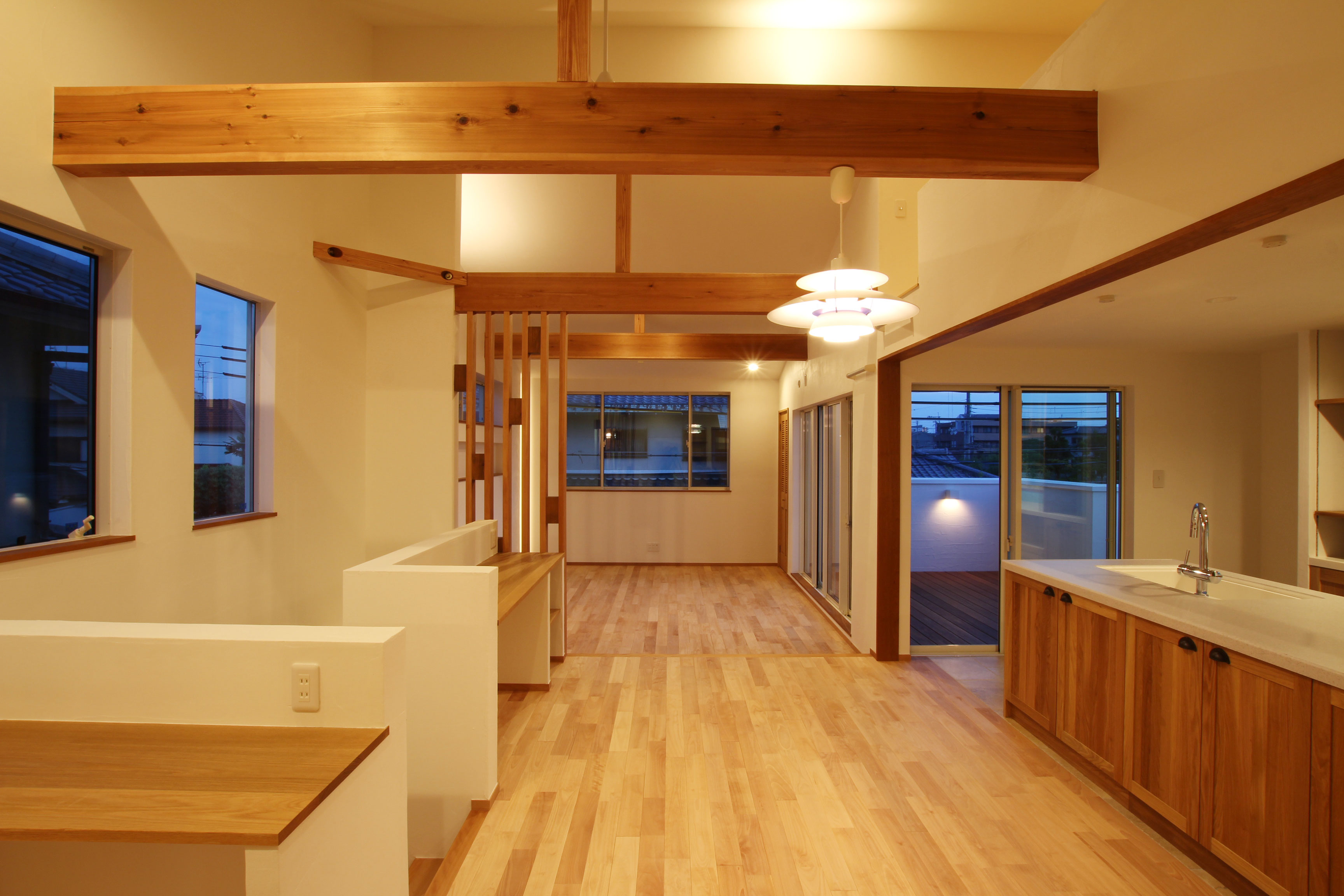 施工写真3枚目　ポップに彩るスカンジナビアンクラシカル 