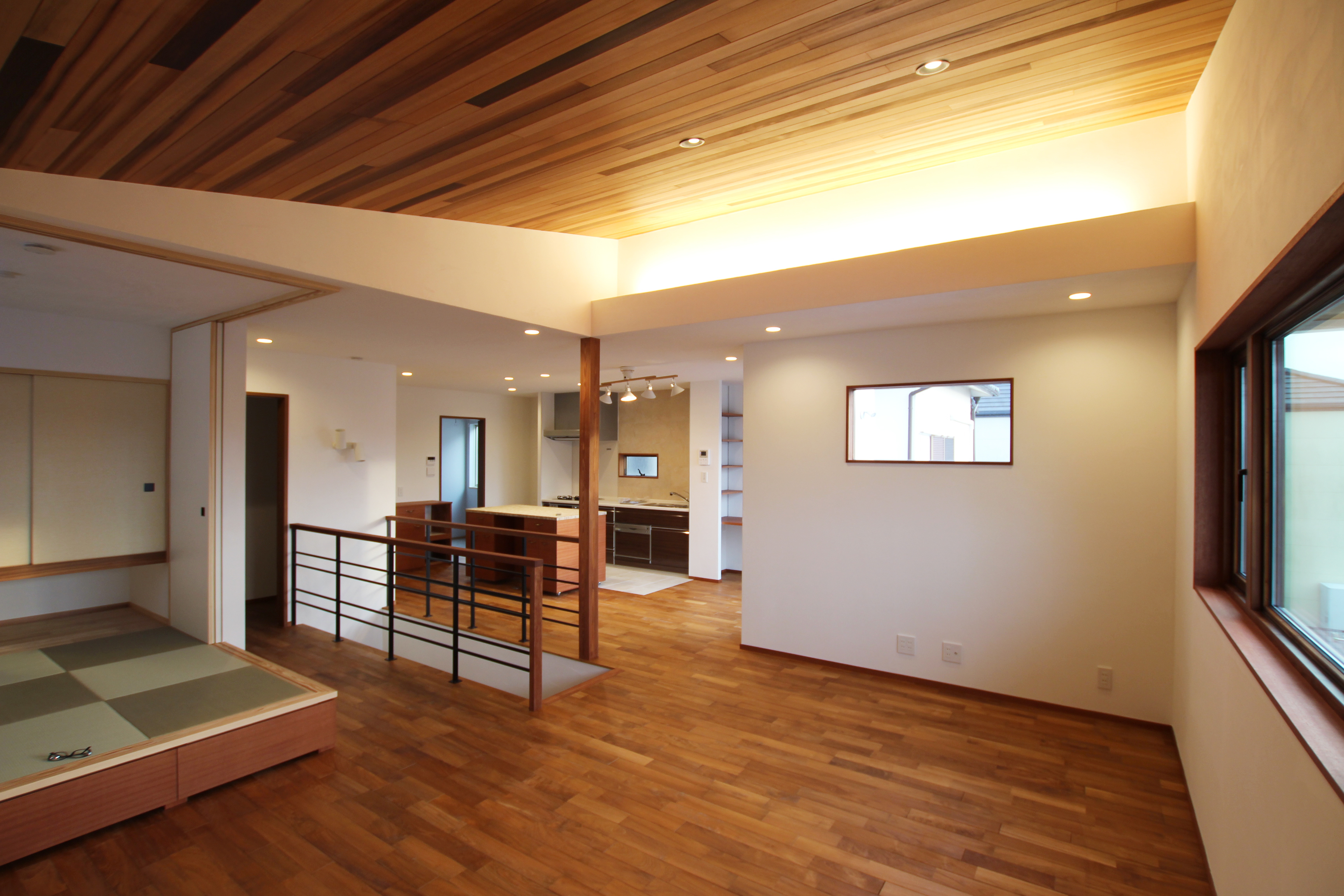 施工写真3枚目　木とともに暮らすSlow cozy House