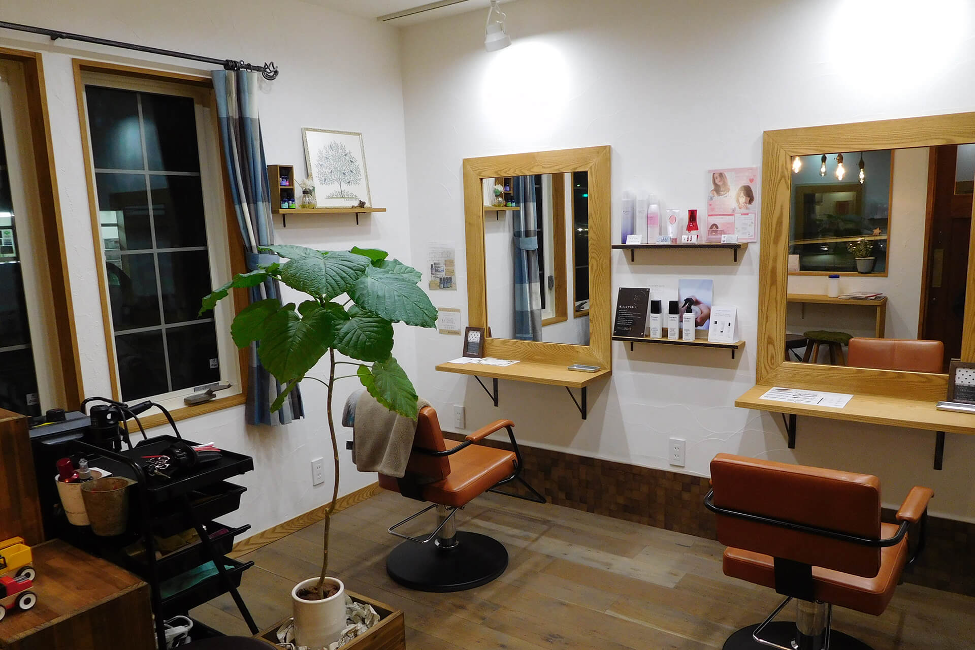 施工写真1枚目　BLUE LUCK