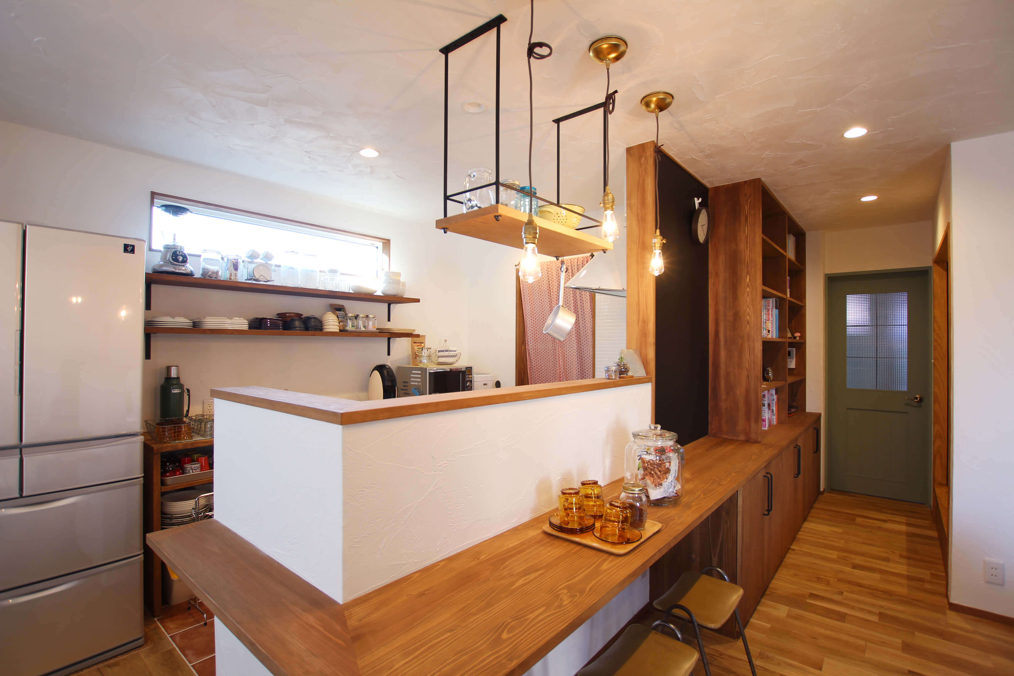 施工写真1枚目　Factory cafe style 