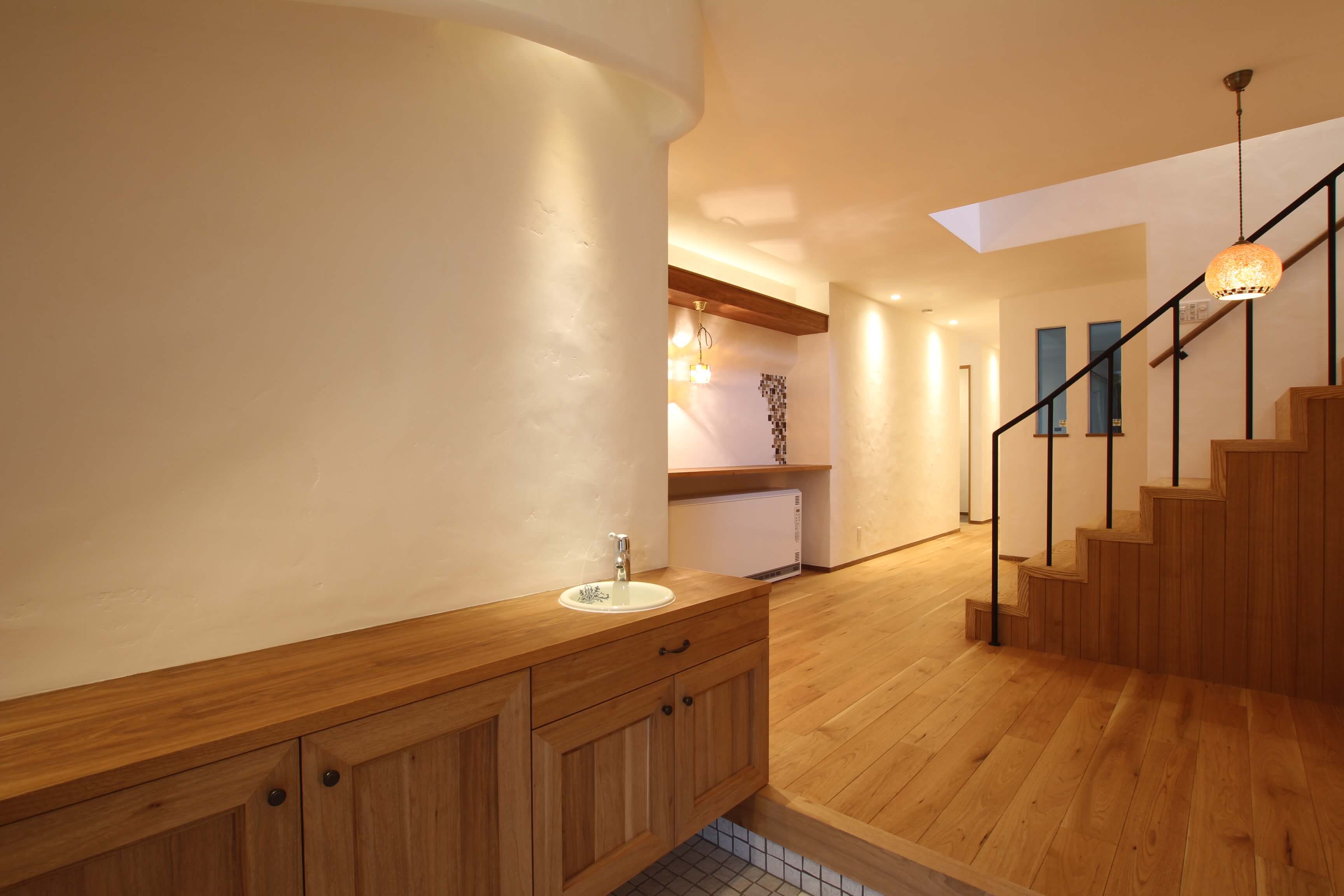 施工写真3枚目　nobel naturalなgarage house