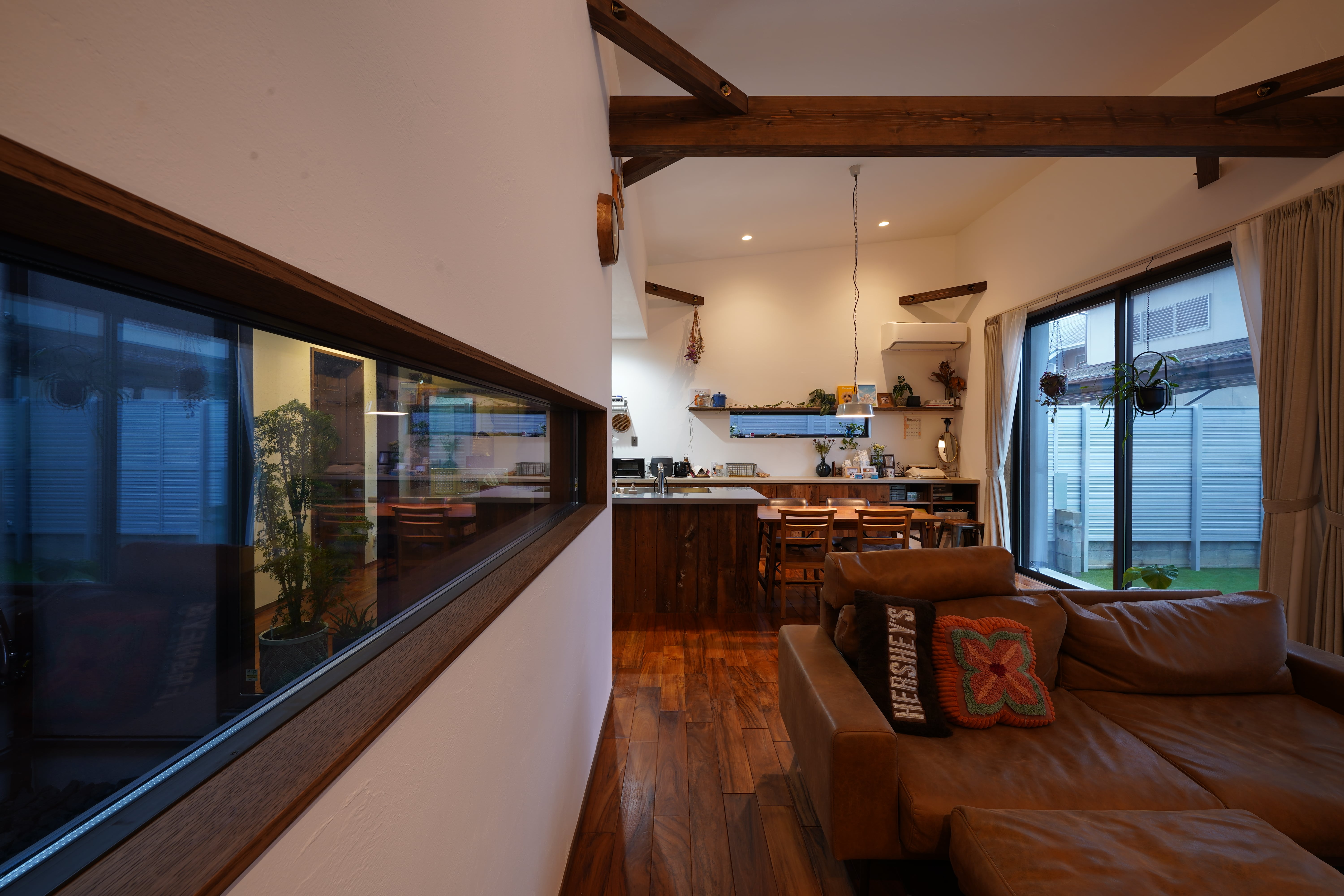 施工写真2枚目　japandi villa style