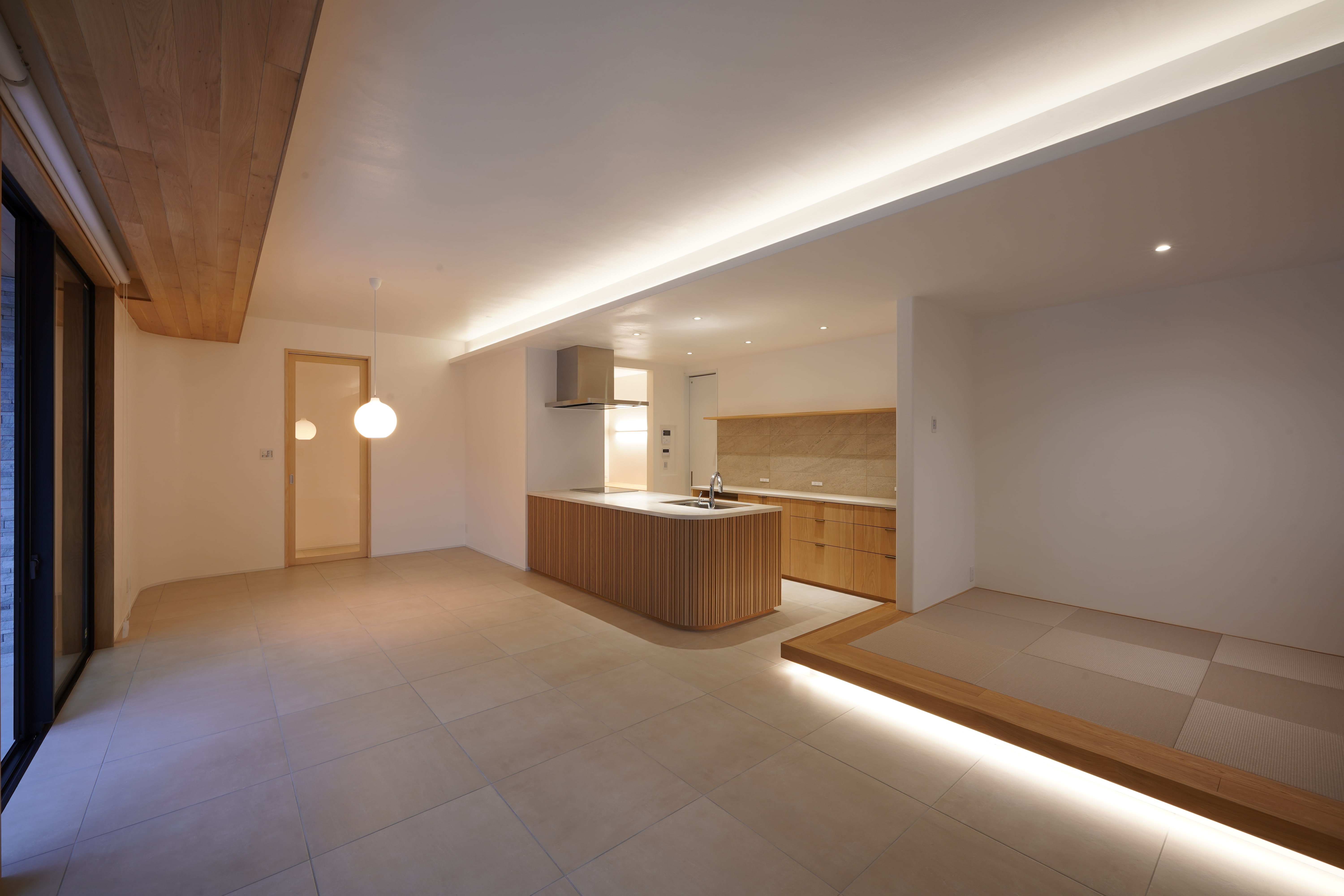 施工写真2枚目　 One-story Japandi