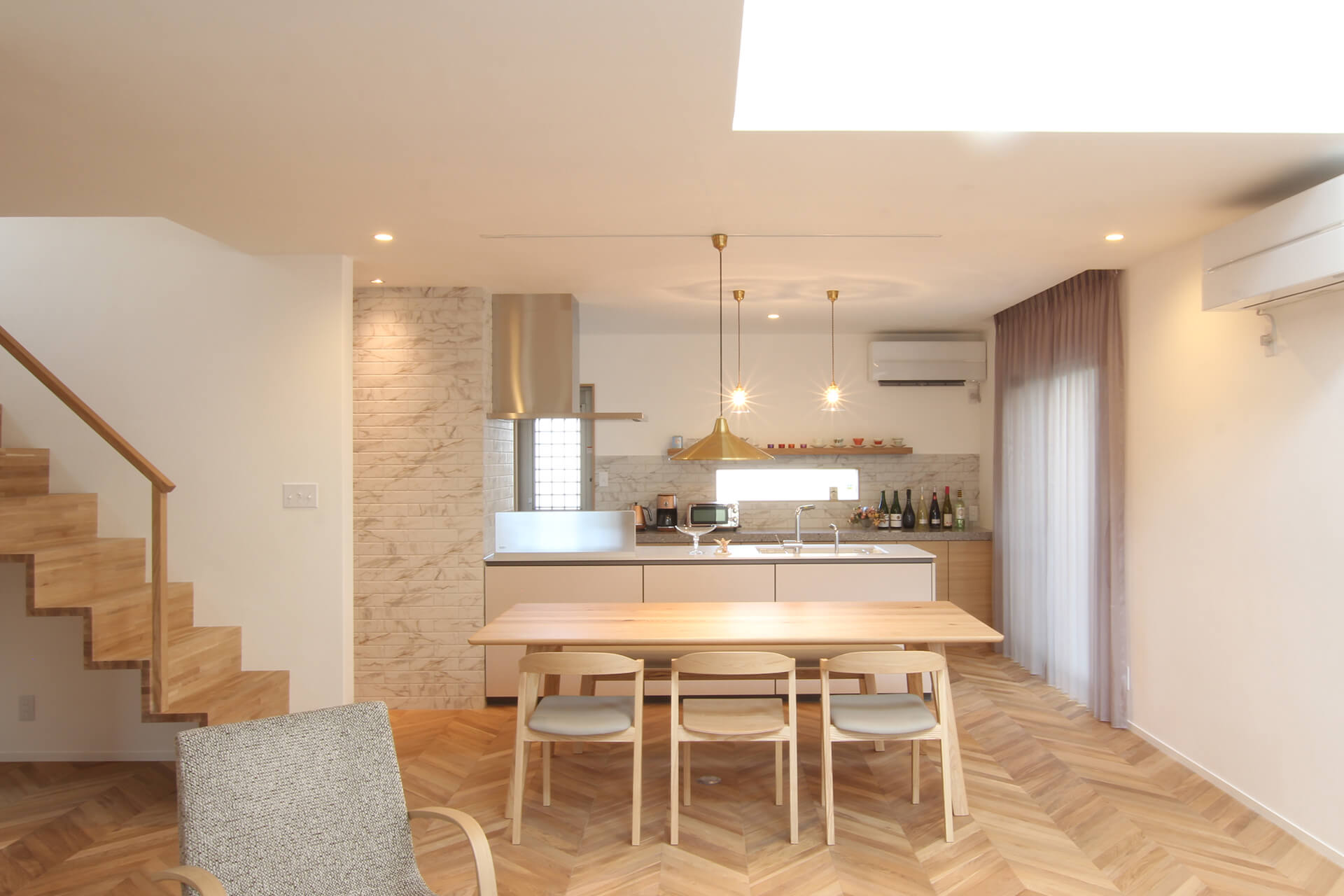 施工写真1枚目　ハナハウス