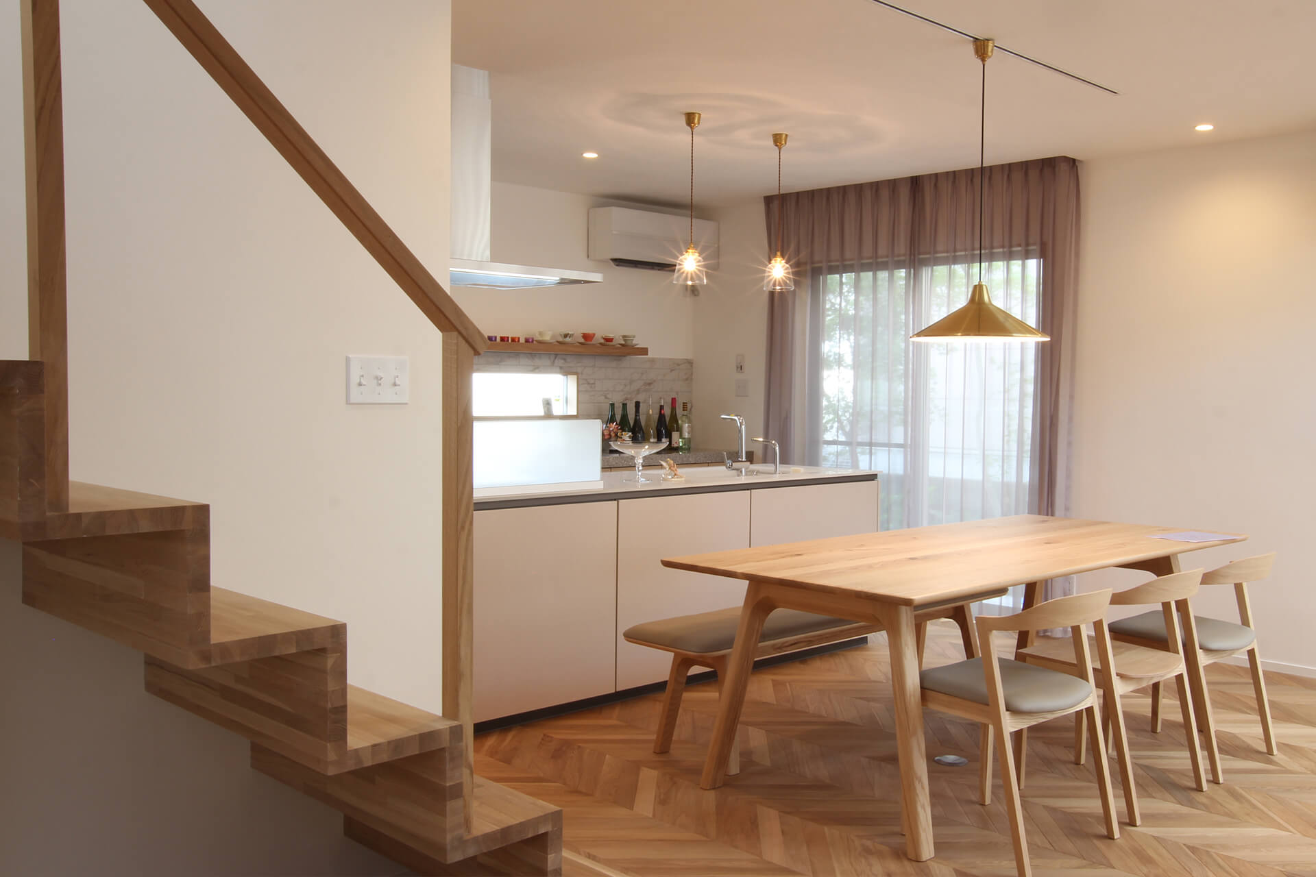 施工写真4枚目　ハナハウス